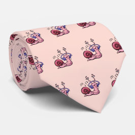 Corbata Escuchando el caracol con música