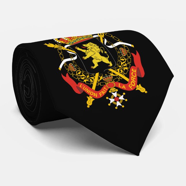 Corbata Escudo de armas belga (Enrollado)