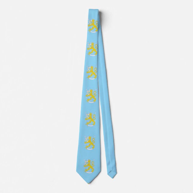 Corbata Escudo de armas de Finlandia (Anverso)