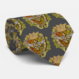 Corbata Escudo de Armas de la Familia Cruz 