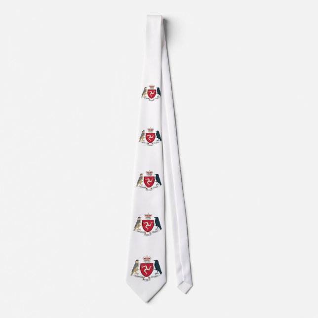 Corbata Escudo de armas de Manx (Anverso)