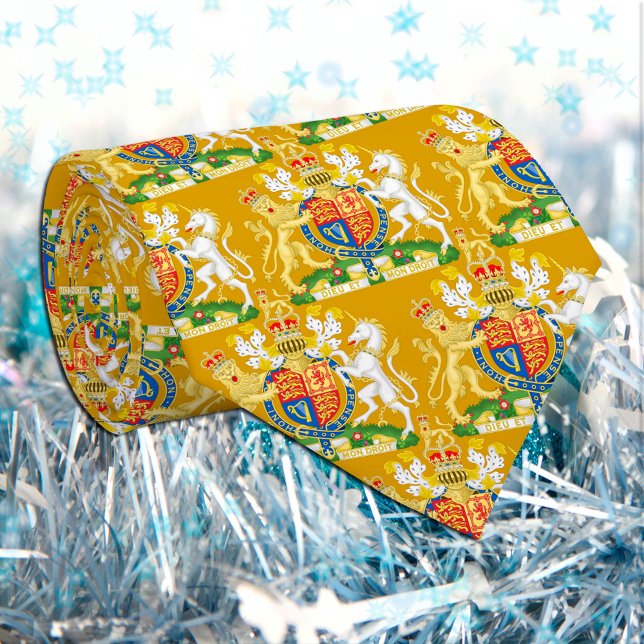 Corbata Escudo de armas del Reino Unido, Bandera Británica (Subido por el creador)