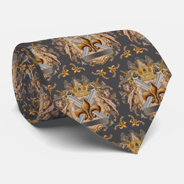 Corbata Escudo de familia (Enrollado)