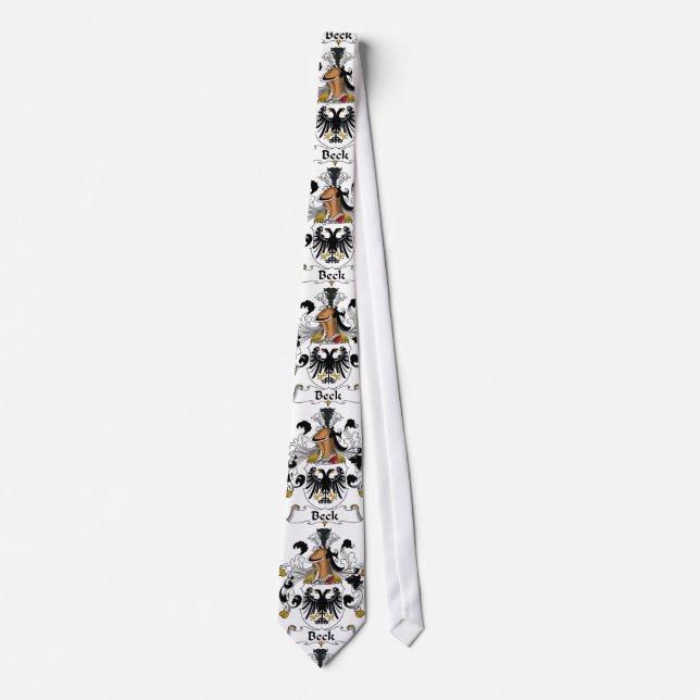 Corbata Escudo de la familia de Beck (Anverso)