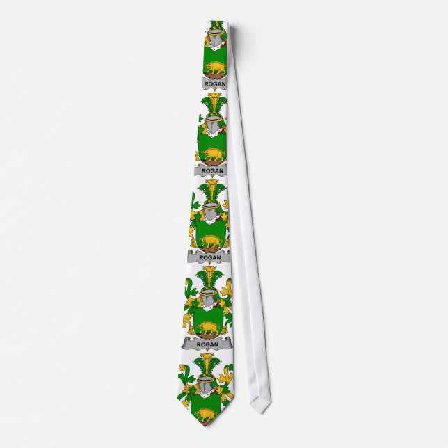Corbata Escudo de la familia de Rogan (Anverso)