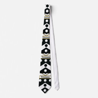 Corbata Escudo de la familia de Timmons