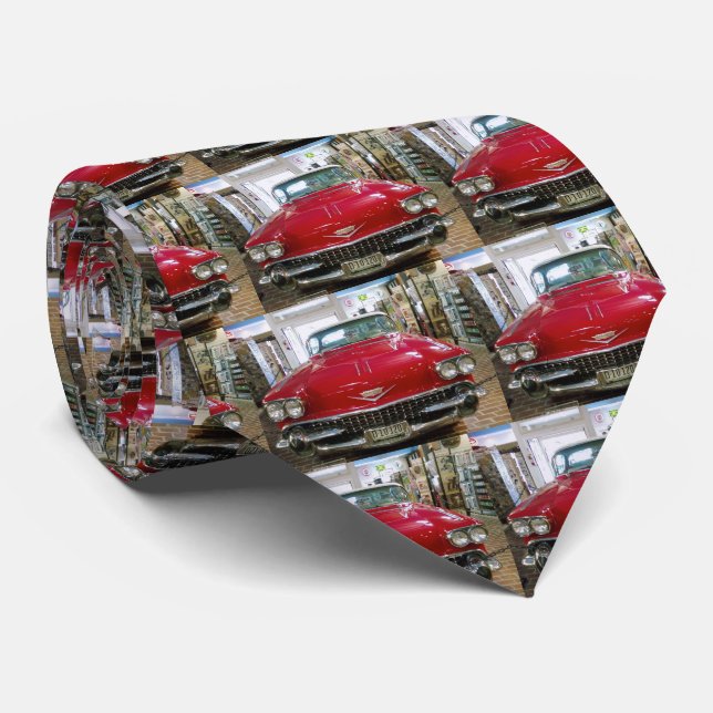 CORBATA ESE CHEVY TIE DE LOS 50 (Enrollado)