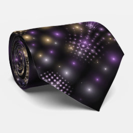 Corbata Esfera fractal Arte Mandala Universo