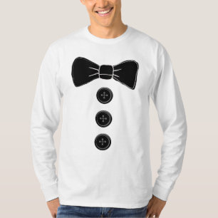 Corbata esmoquin Camisetas divertidas para hombres
