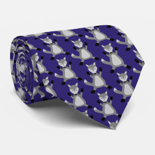 Corbata Espantoso Lobo De Halloween Patterado