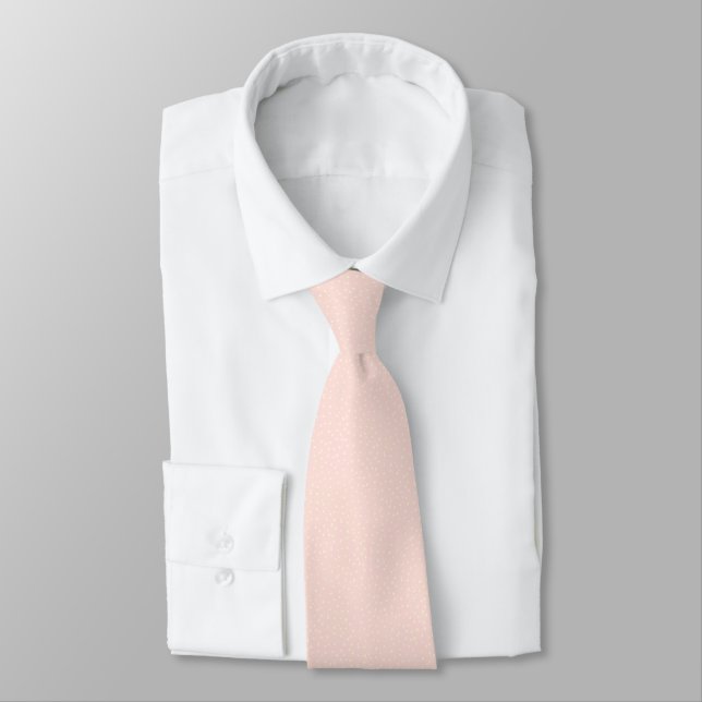 Corbata Especkle de oro Rosa (Atado)