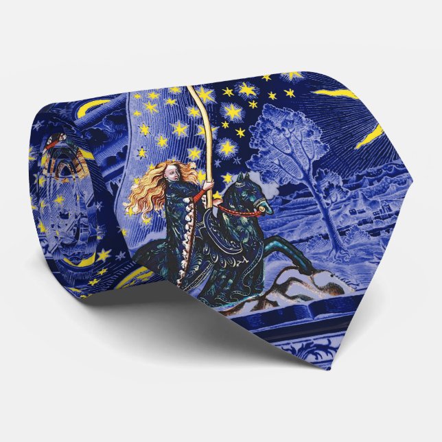 CORBATA ESPECTÁCULO FEMENINO DE LAS ESTRELLAS DE RETROCESO (Enrollado)