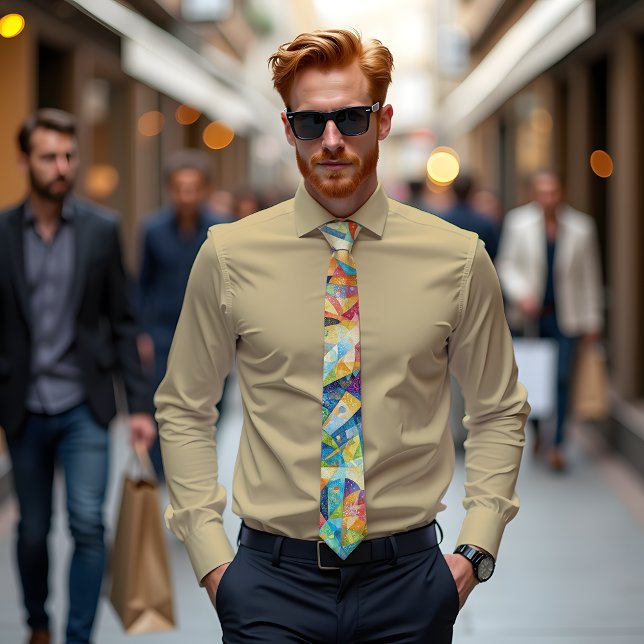 Corbata Espectro Burst Resumen Arte (Subido por el creador)