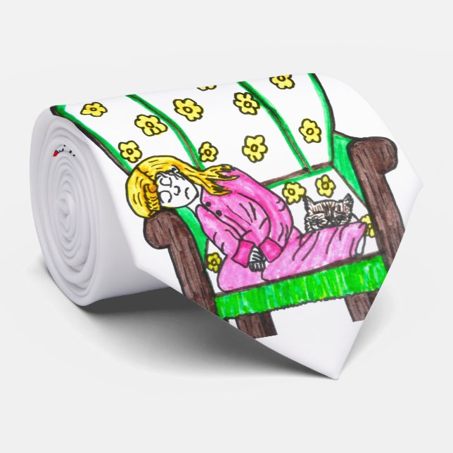 CORBATA ESPERANDO LÍNEA DE LA CLÁUSULA SANTA (Enrollado)