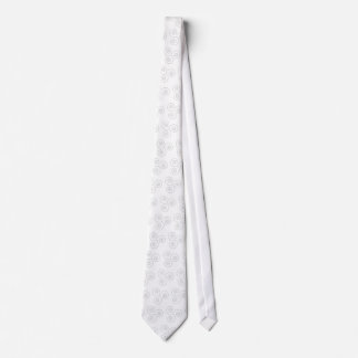 Corbata Espiral gris de la vida