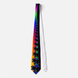 Corbata Espirales del fractal: Corbata/lazo