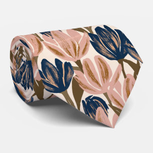 Corbata Esposo de Flor de Tulipán Boda de Otoño