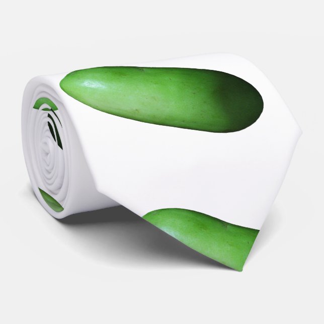 Corbata Esquash verde (Melón invernal) (Enrollado)