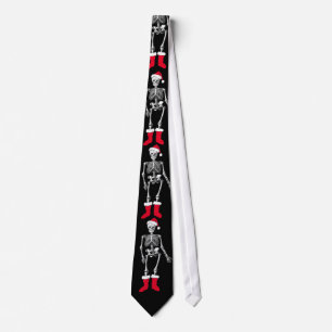 Corbata Esqueleto confuso