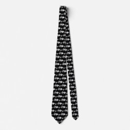 Corbata Esqueleto de huesos de pescado Personalizado