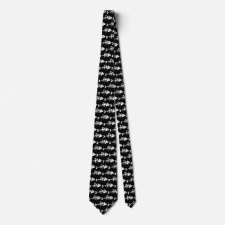 Corbata Esqueleto de huesos de pescado Personalizado