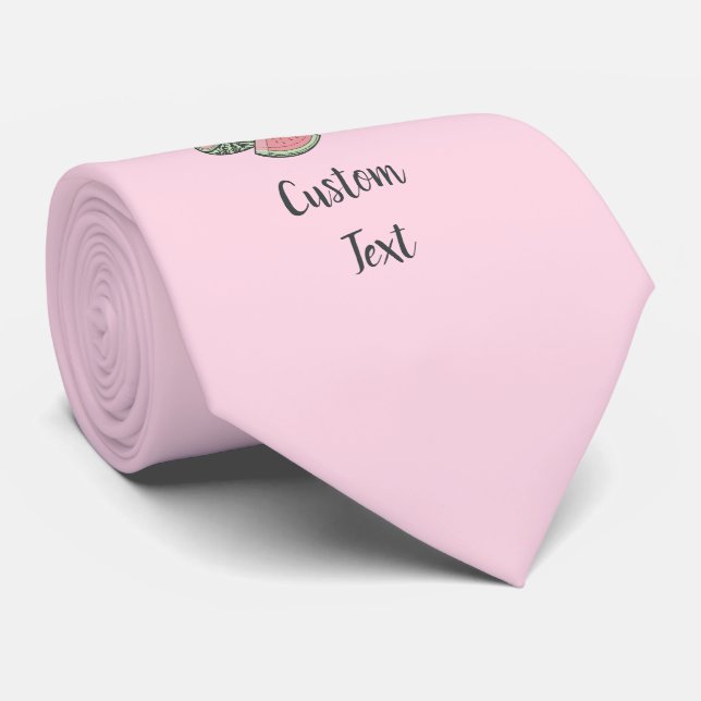 Corbata Esquemas de la sandía (Enrollado)