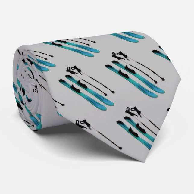 Corbata esquí, (Enrollado)