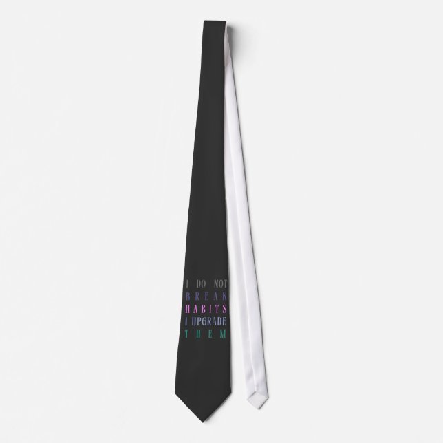 Corbata Esta es camiseta de Hábito (Anverso)