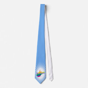 Corbata Estado Arcoiris De Virginia Occidental