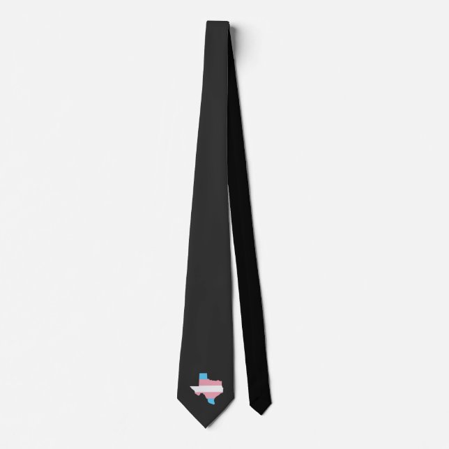 Corbata Estado del Orgullo Trans de Texas (Anverso)