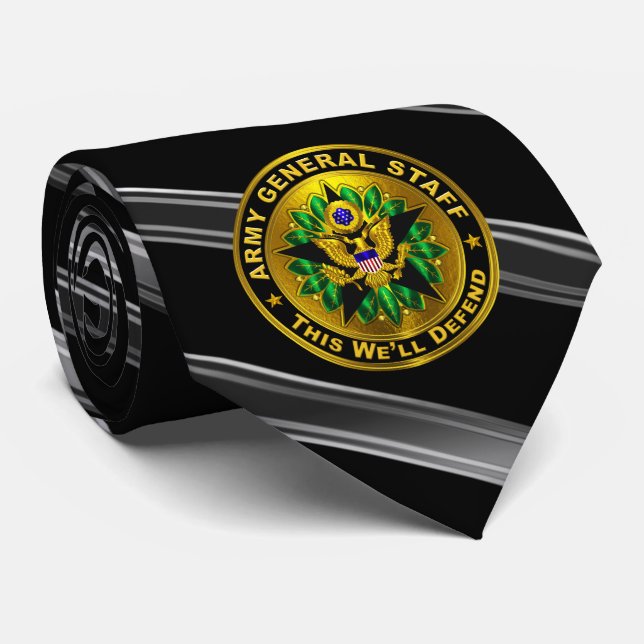 Corbata Estado Mayor del Ejército  (Enrollado)