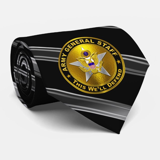 Corbata Estado Mayor del Ejército  (Enrollado)