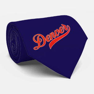 Corbata Estado o equipo de Denver