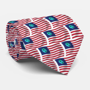 Corbata Estados Unidos de América, Tierra Bandera