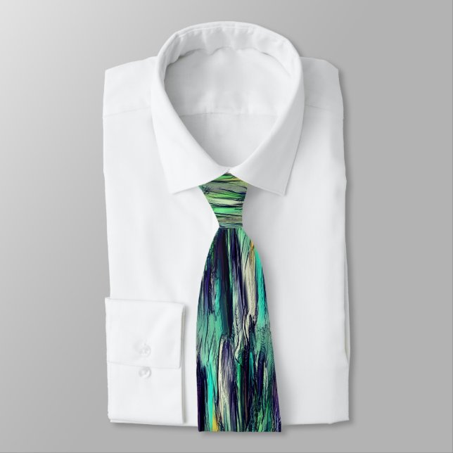 Corbata Estalactitas virtuales o capas de imágenes destrui (Atado)