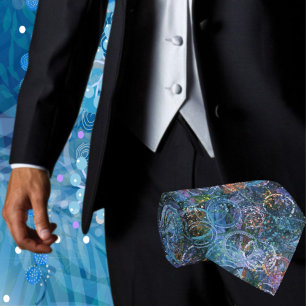 Corbata Estampa abstracta