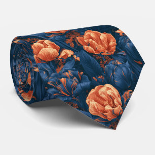 Corbata Estampa de Tulipán Padre Novio Boda de Primavera
