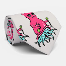 Corbata estampada con un personaje de cómic