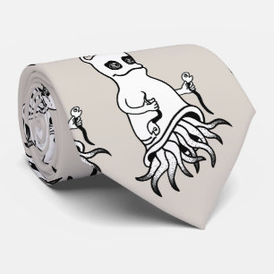 Corbata estampada con un personaje de cómic