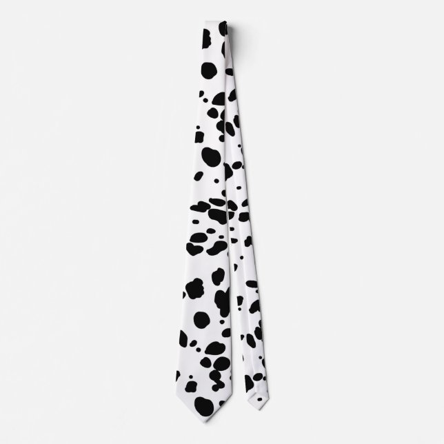 Corbata Estampado Dalmata (Anverso)