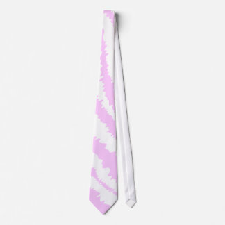 Corbata Estampado de zebra rosado, modelo animal