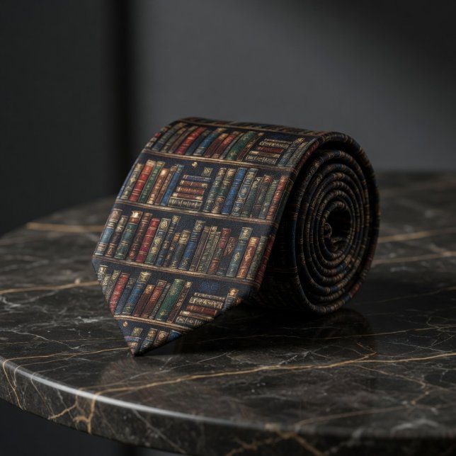 Corbata Estantería de libros de biblioteca antigua Dark Ac (Subido por el creador)