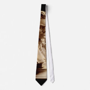 Corbata estatua de busto de Beethoven