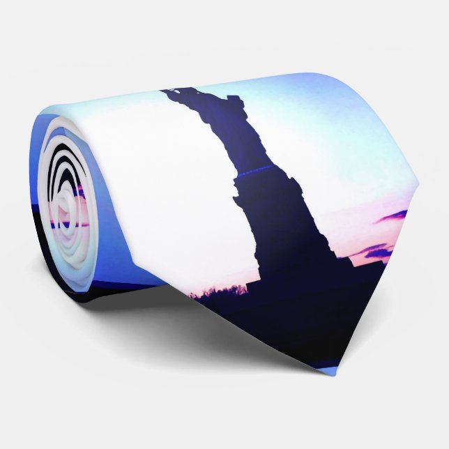 Corbata Estatua de la Libertad (Enrollado)