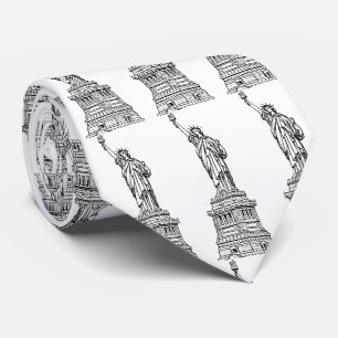 Corbata Estatua de la libertad