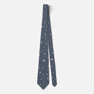 Corbata Estética de Patrón de Estrella Suave A