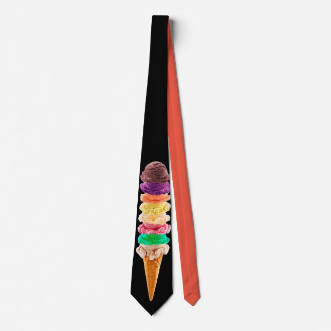 Corbata Estilo Binge de helado (Anverso)