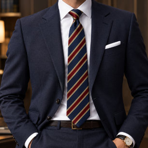 Corbata Estilo corporativo americano clásico