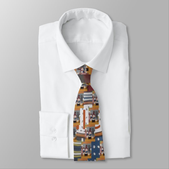 Corbata Estilo de vida tradicional africano en la granja (Atado)