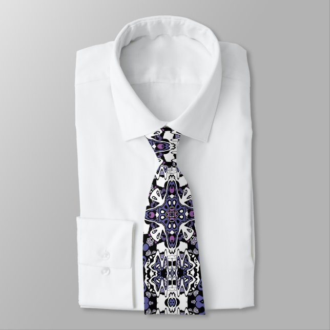 Corbata Estilo ornamental kaliedoscopio geométrico marroqu (Atado)